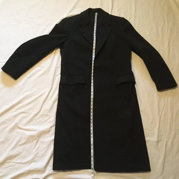 Vintage London Fog 100% Wool Overcoat Extra Long 42 - Picture 8 of 15